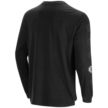 Boston Bruins pánské tričko s dlouhým rukávem mono aw21 long sleeve t-shirt