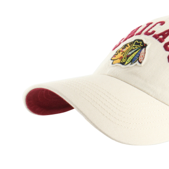 Chicago Blackhawks čepice baseballová kšiltovka Clubhouse Faber ’47 Clean Up