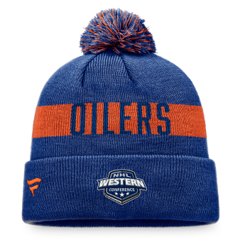 Edmonton Oilers zimní čepice Fundamental Beanie Cuff with Pom
