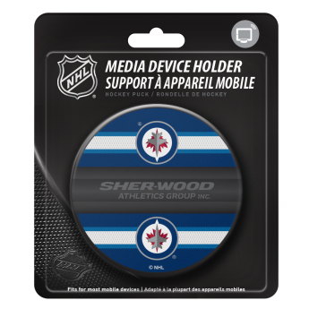 Winnipeg Jets držák na telefon Puck Media Holder