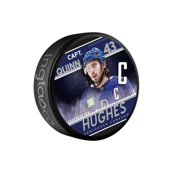 Vancouver Canucks puk Canucks Quinn Hughes Captain Collection
