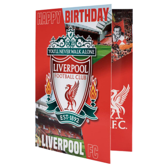 FC Liverpool blahopřání You’ll Never Walk Alone