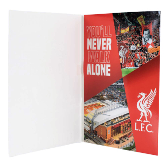 FC Liverpool blahopřání You’ll Never Walk Alone