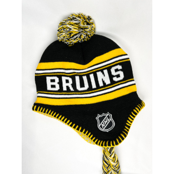 Boston Bruins dětská zimní čepice Patchwork Cuffed Knit