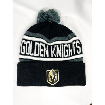 Vegas Golden Knights dětská zimní čepice Jacquard Cuffed Knit With Pom