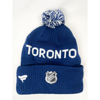 Toronto Maple Leafs dětská zimní čepice Cufed Knit With Pom