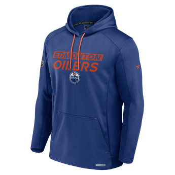 Edmonton Oilers pánská mikina s kapucí AP Rink Poly Fleece Pullover Hood