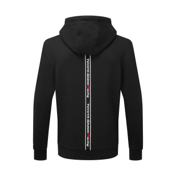 Toyota Gazoo Racing pánská mikina s kapucí GR Logo black 2024