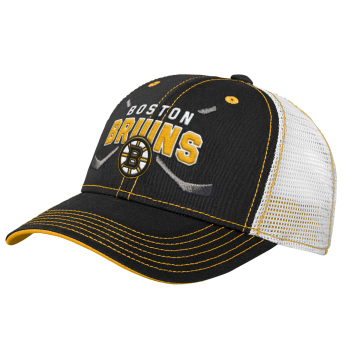 Boston Bruins čepice baseballová kšiltovka Lockup Meshback Adjustable