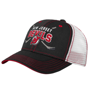 New Jersey Devils čepice baseballová kšiltovka Lockup Meshback Adjustable