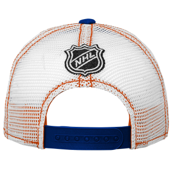 Edmonton Oilers dětská čepice baseballová kšiltovka Lockup Meshback Adjustable