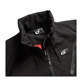 Toyota Gazoo Racing pánská bunda s kapucí GR Rain black 2024