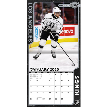 Los Angeles Kings kalendář 2025 Wall Calendar