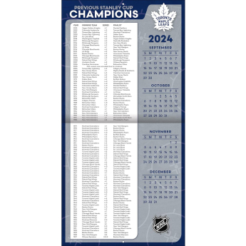 Toronto Maple Leafs kalendář 2025 Wall Calendar