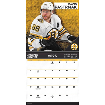 NHL produkty kalendář Superstars 2025 Wall Calendar