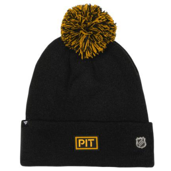Pittsburgh Penguins dětská zimní čepice Draft Beanie Cuff With Pom