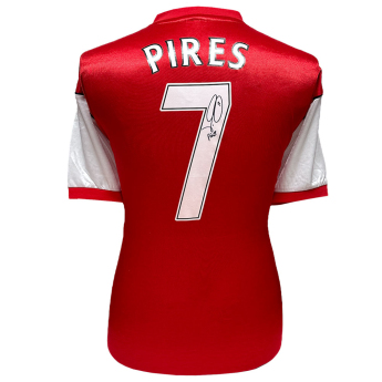 Legendy fotbalový dres Arsenal FC Pires Signed Shirt