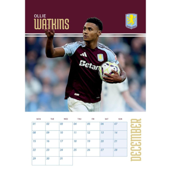 Aston Villa kalendář 2025