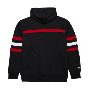 Chicago Blackhawks pánská mikina s kapucí Head Coach Hoodie Current Logo black