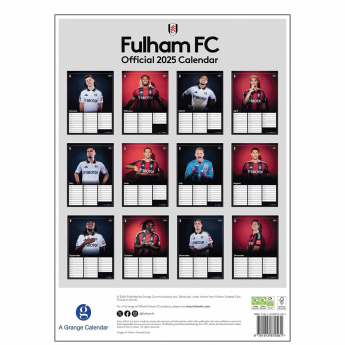 Fulham kalendář 2025