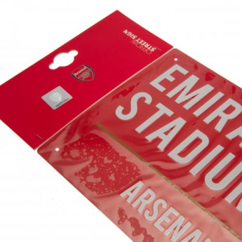 FC Arsenal cedule na zeď colour