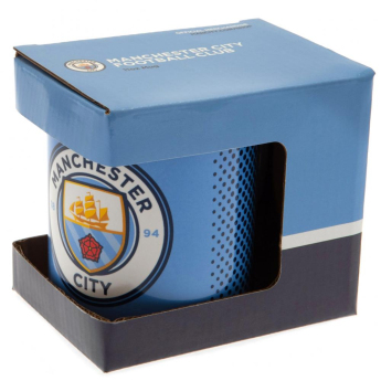 Manchester City hrníček fade