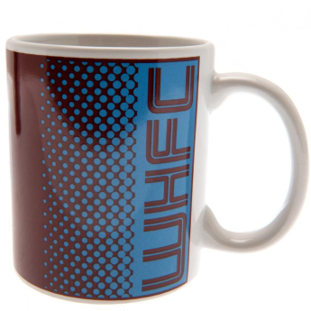 West Ham United hrníček fade