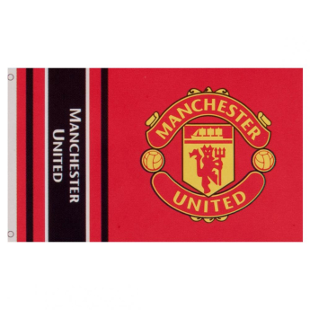 Manchester United vlajka wordmark