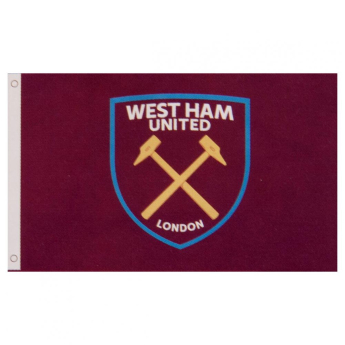 West Ham United vlajka crest