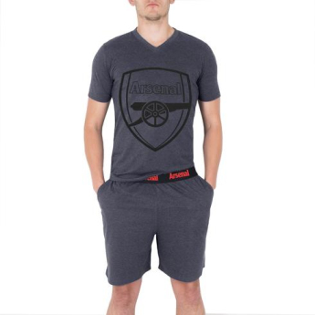 FC Arsenal pánské pyžamo SLab grey