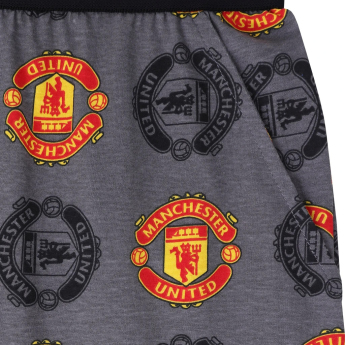 Manchester United pánské tepláky grey