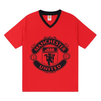 Manchester United pánské pyžamo SLab crest black