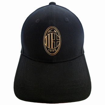 AC Milan čepice baseballová kšiltovka crest gold