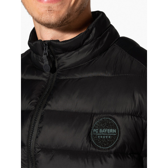 Bayern Mnichov pánská bunda winter Quilted black
