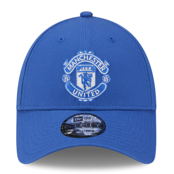 Manchester United čepice baseballová kšiltovka 9Forty Blue