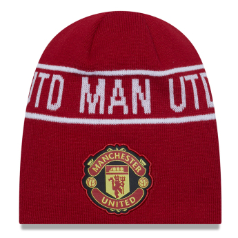 Manchester United zimní čepice Wordmark Skull