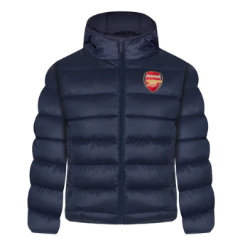 FC Arsenal dětská zimní bunda Quilted navy