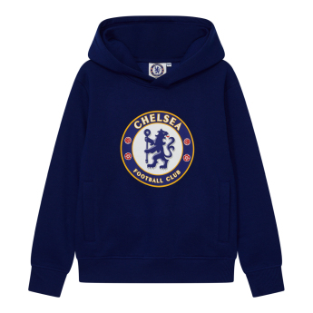 FC Chelsea dětská mikina s kapucí No1 navy