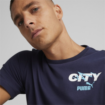 Manchester City pánské tričko FtblIcons navy