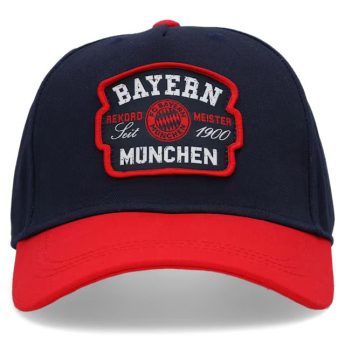 Bayern Mnichov čepice baseballová kšiltovka Rekordmeister navy-red