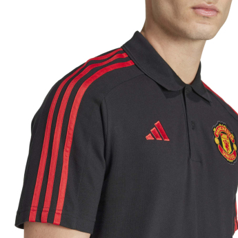 Manchester United pánské polo tričko black