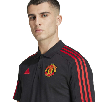 Manchester United pánské polo tričko black