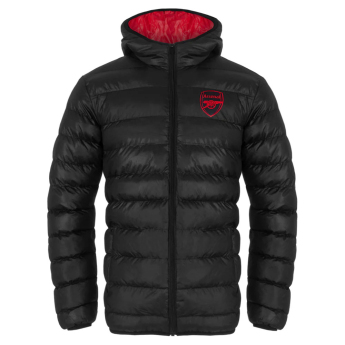 FC Arsenal pánská zimní bunda Winter fullblack