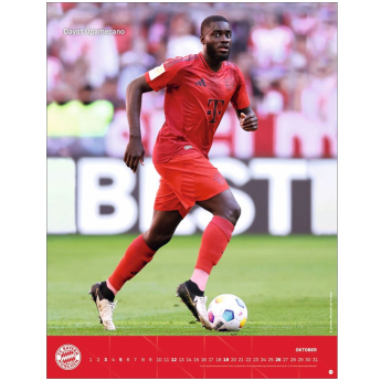 Bayern Mnichov kalendář 2025 Wall