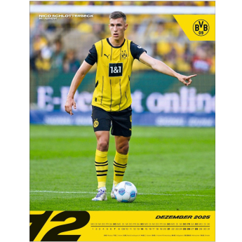 Borussia Dortmund kalendář 2025 Wall