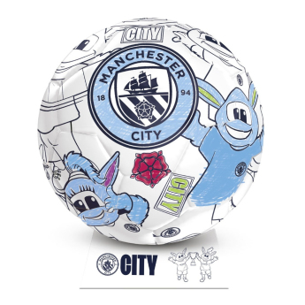 Manchester City fotbalový míč Colour - size 2