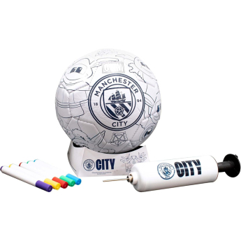 Manchester City fotbalový míč Colour - size 2