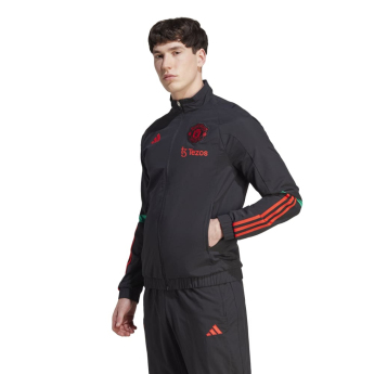 Manchester United pánská bunda TIRO 23 Presentation black