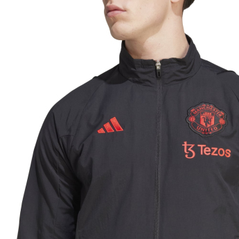 Manchester United pánská bunda TIRO 23 Presentation black