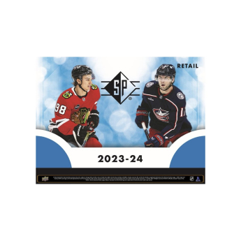 NHL boxy hokejové karty NHL 2023-24 Upper Deck SP Hockey Blaster Box